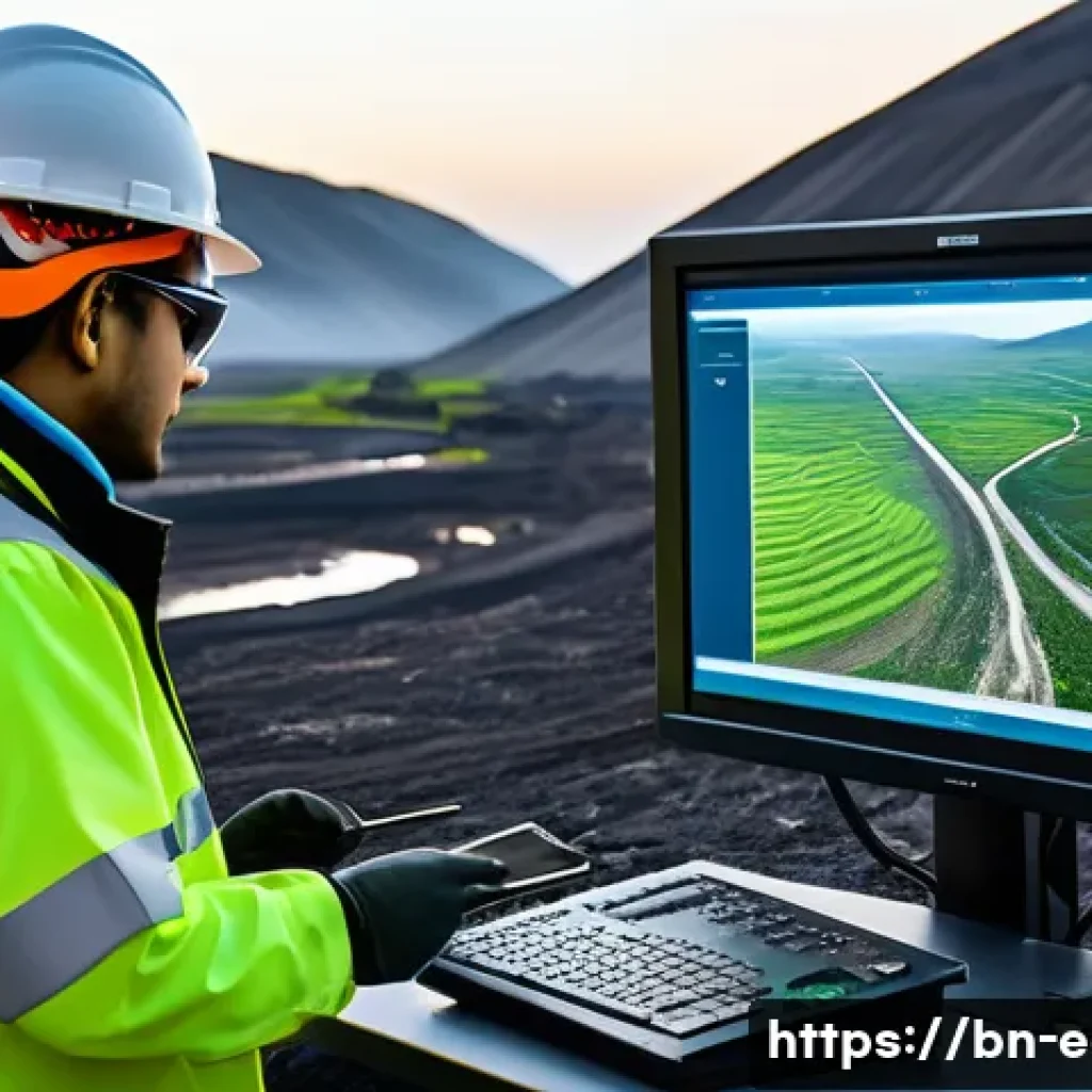 지구과학자 연구 분야 확장 - A high-tech underground gas exploration site featuring advanced seismic imaging equipment and real-t...